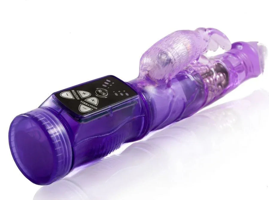 BAILE - MINI ROTATOR MIT KANINCHEN GLÜCKLICHEM ENGEL FLIEDER - Vanelion Paradise
