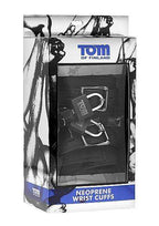 TOM OF FINLAND - NEOPRENE ARMBAND MANSCHETTEN MIT SCHLOSS - Vanelion Paradise