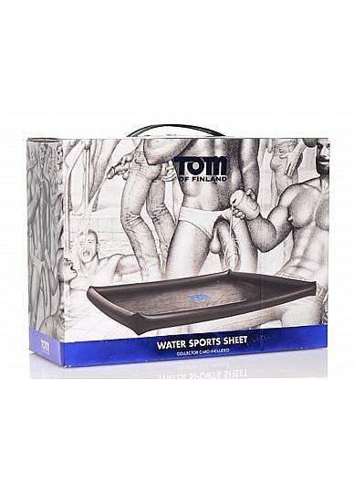 TOM OF FINLAND - WATER SPORT BLATT SCHWARZ - Vanelion Paradise