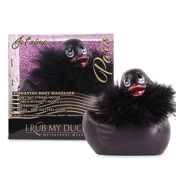 BIG TEASE TOYS - I RUB MY MY DUCKIE 2.0 | PARIS (SCHWARZ) - Vanelion Paradise