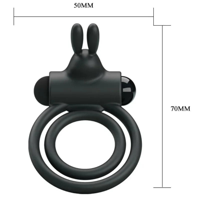 PRETTY LOVE - OSMOND VIBRATORRING AUS SILIKON - Vanelion Paradise