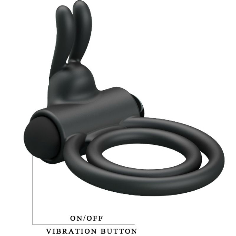 PRETTY LOVE - OSMOND VIBRATORRING AUS SILIKON