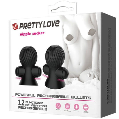 PRETTY LOVE - NIPPELSTIMULATOREN 12 VIBRATIONSMODI