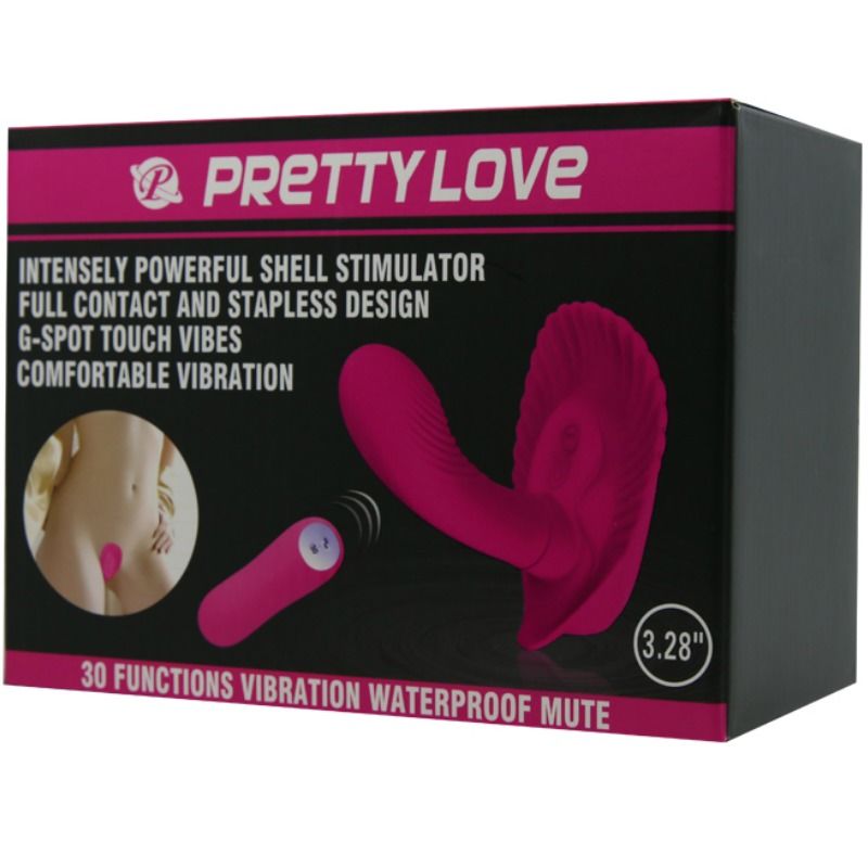 PRETTY LOVE - STIMULIERENDE SCHALE MIT FERNBEDIENUNG