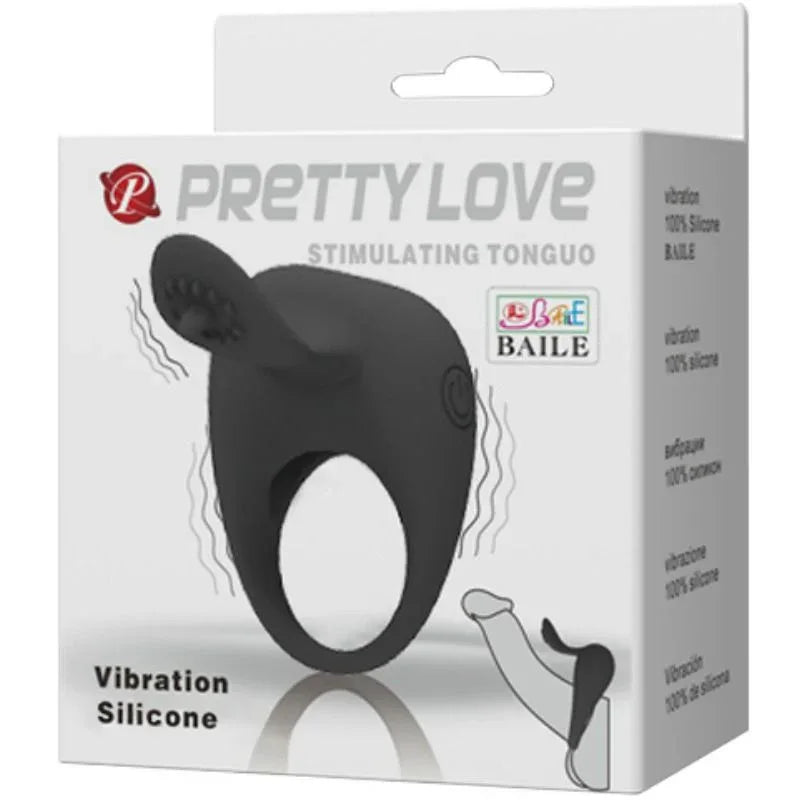 PRETTY LOVE - VIBRIERRING MIT ZUNGE - Vanelion Paradise