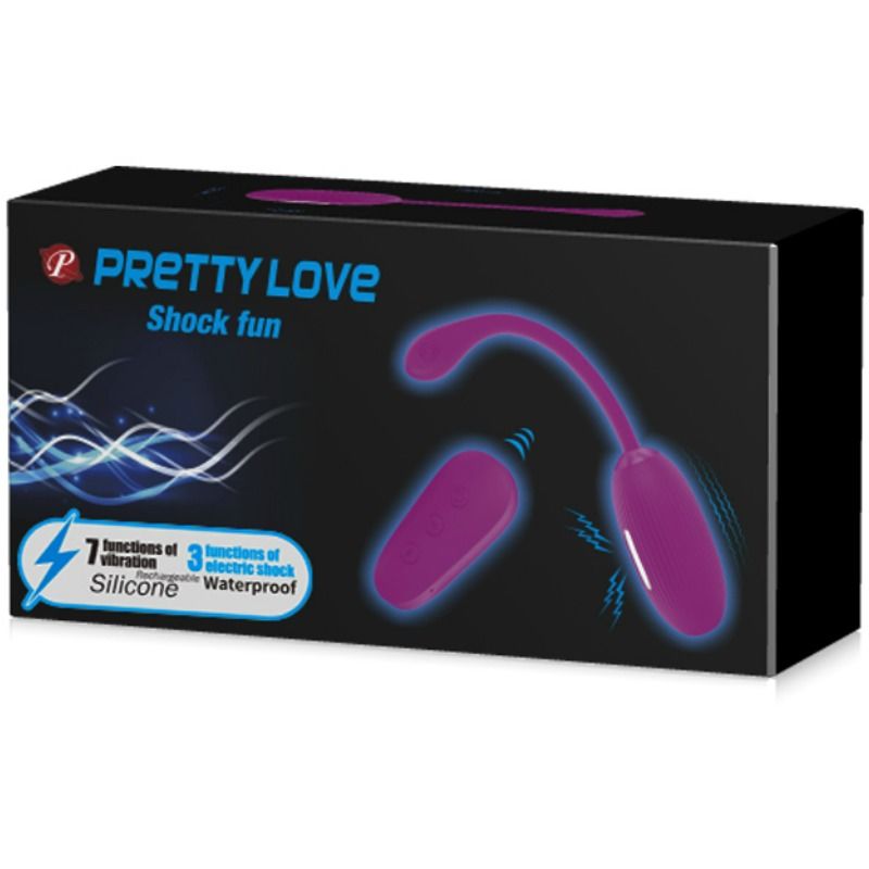 PRETTY LOVE - SHOCK SPASS VIBRIERENDES EI UND ELEKTROSCHOCK