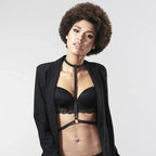 BIJOUX - INDISCRETS MAZE GESCHIRR SCHWARZ - Vanelion Paradise