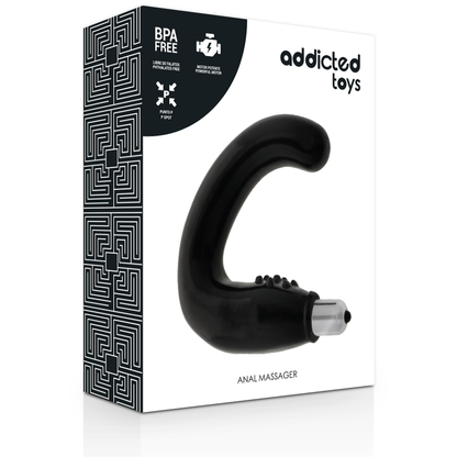 ADDICTED TOYS - ANALMASSAGER SCHWARZ