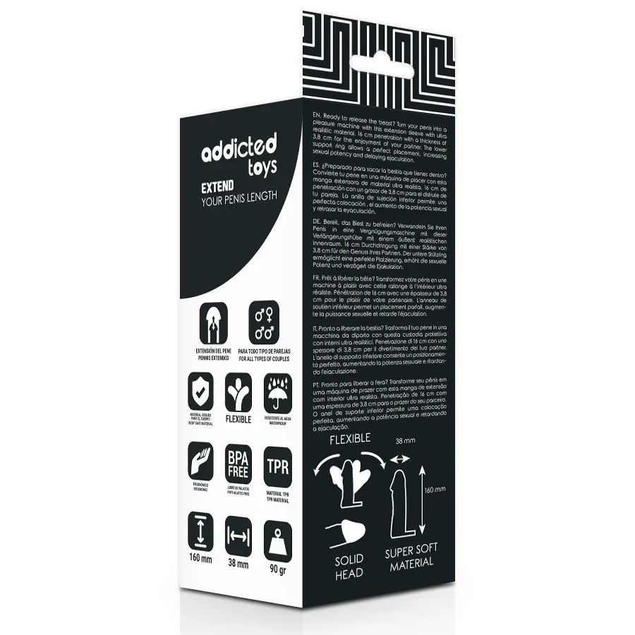 ADDICTED TOYS - VERLNGERN IHREN PENIS 16 CM - Vanelion Paradise