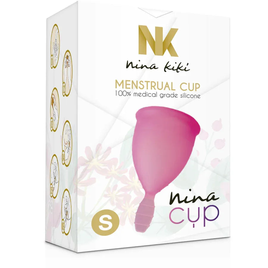 NINA KIKÍ - MENSTRUAL CUP ROSA - GRÖSSE S - Vanelion Paradise