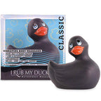 BIG TEASE TOYS - ICH RUBBE MEINE DUCKIE CLASSIC VIBRATING DUCK SCHWARZ - Vanelion Paradise
