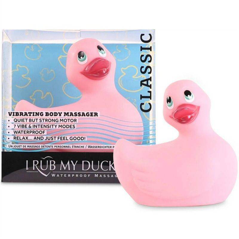 BIG TEASE TOYS - ICH RUBBE MEIN DUCKIE CLASSIC VIBRATING DUCK PINK - Vanelion Paradise