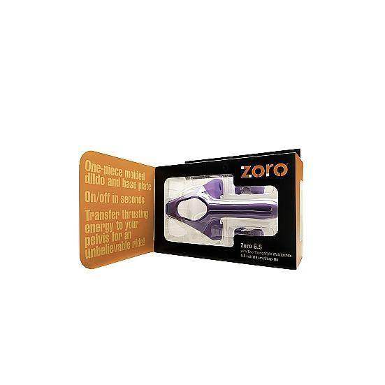PERFECT FIT BRAND - ZORO STRAP ON 5.5 W GÜRTEL VIOLET - Vanelion Paradise