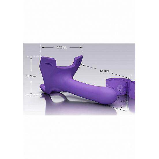 PERFECT FIT BRAND - ZORO STRAP ON 5.5 W GÜRTEL VIOLET - Vanelion Paradise