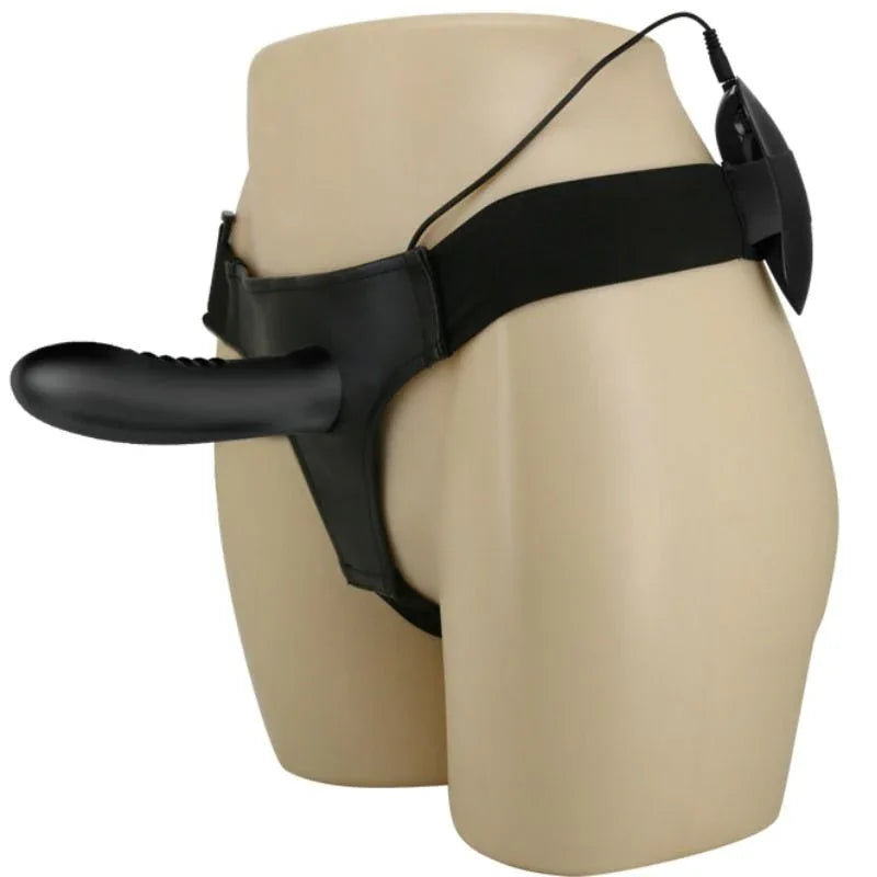 PRETTY LOVE - MYRON STRAP-ON MIT VIBRATION UND HOHLDILDO - Vanelion Paradise