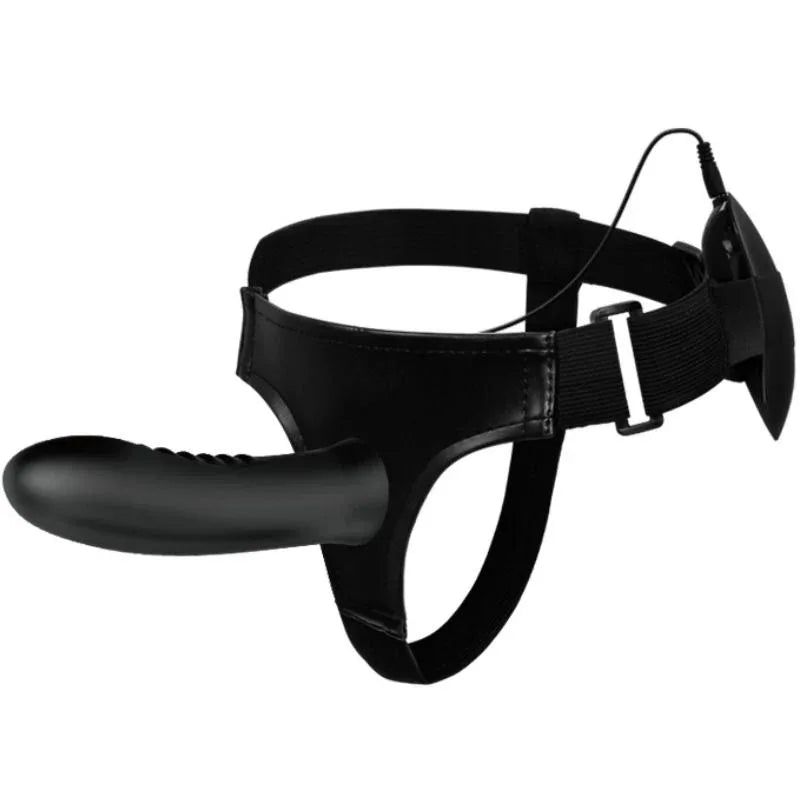 PRETTY LOVE - MYRON STRAP-ON MIT VIBRATION UND HOHLDILDO - Vanelion Paradise