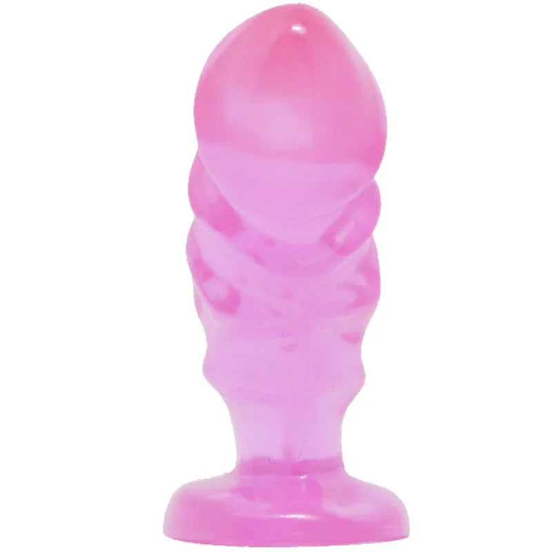 BAILE - UNISEX ANALPLUG MIT ROSA FARBENEM SAUGNAPF - Vanelion Paradise