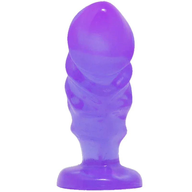 BAILE - UNISEX ANALPLUG MIT LILA FARBENEM SAUGNAPF - Vanelion Paradise