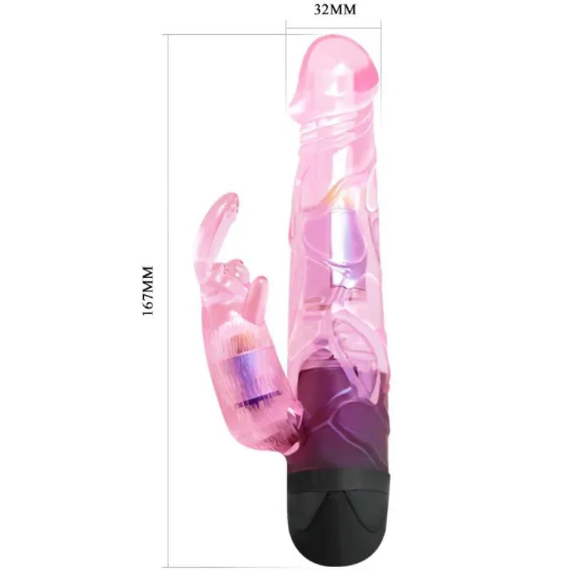 BAILE - GEBEN SIE IHNEN LIEBHABER-VIBRATOR MIT ROSA KANINCHEN - Vanelion Paradise