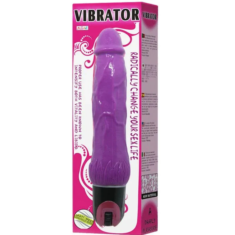 BAILE - DAAPLY PLEASURE MULTISPEED VIBRATOR LILA - Vanelion Paradise
