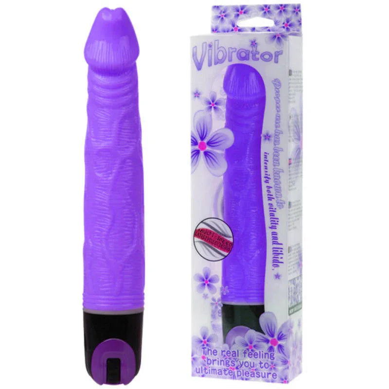 BAILE - VIBRATOR MULTISPEED 21.5 CM LILA - Vanelion Paradise