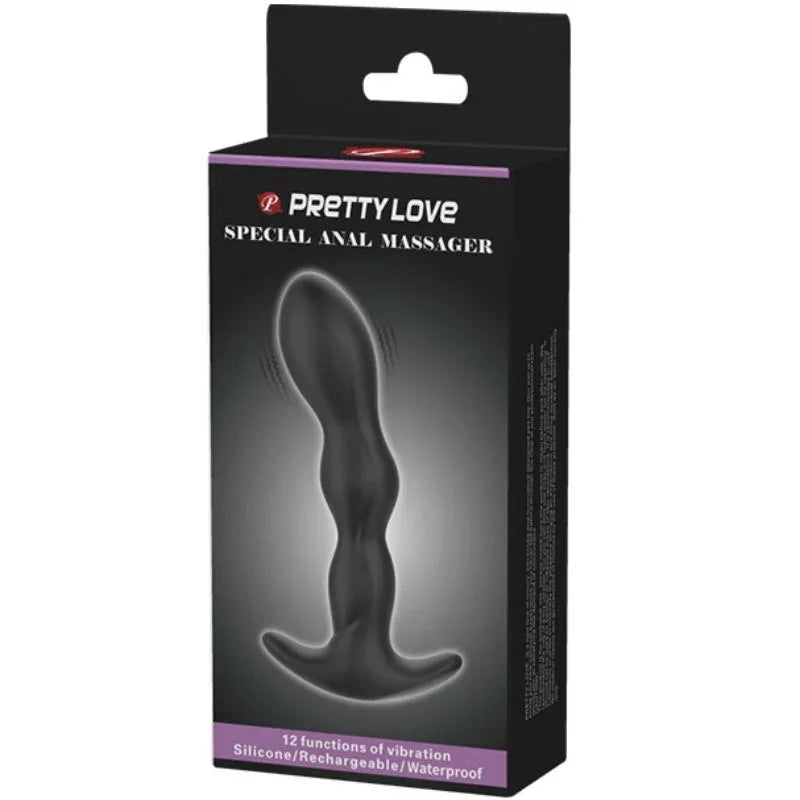 PRETTY LOVE - ANAL MASSAGER 12 VIBRATIONSMODI - Vanelion Paradise