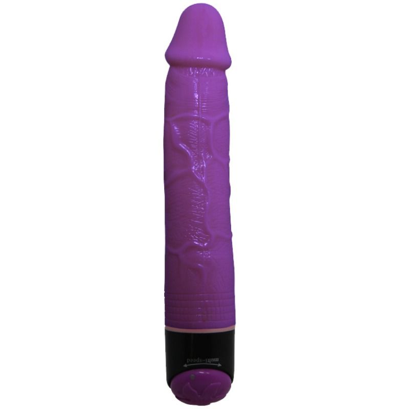 BAILE - BUNTER SEX LILA REALISTISCHER VIBRATOR 23 CM