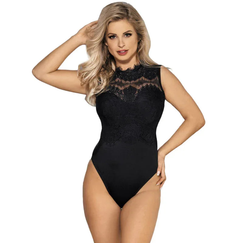 SUBBLIME - TEDDY OPAQUE BLACK S / M - Vanelion Paradise