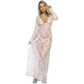 SUBBLIME - DRESSES LANGE RMEL LANGES KLEID WEISS S / M. - Vanelion Paradise