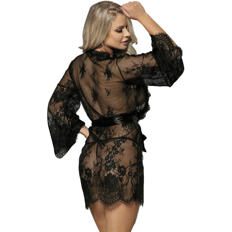 SUBBLIME - BABYDOLL LACE FLARED SLEEVES S / M. - Vanelion Paradise