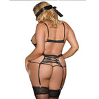 SUBBLIME - QUEEN PLUS STRAPPY CORSET - Vanelion Paradise