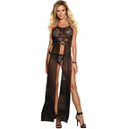 SUBBLIME - DRESSES DRESS-TOP UND THONG SET SCHWARZ S / M. - Vanelion Paradise