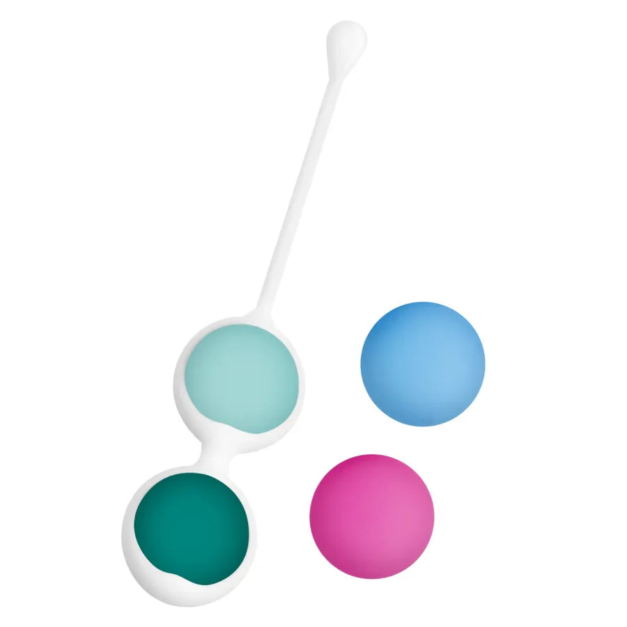 HAPPY LOKY Kegel Beads – Beckenbodentraining mit 4 Gewichten - Vanelion Paradise