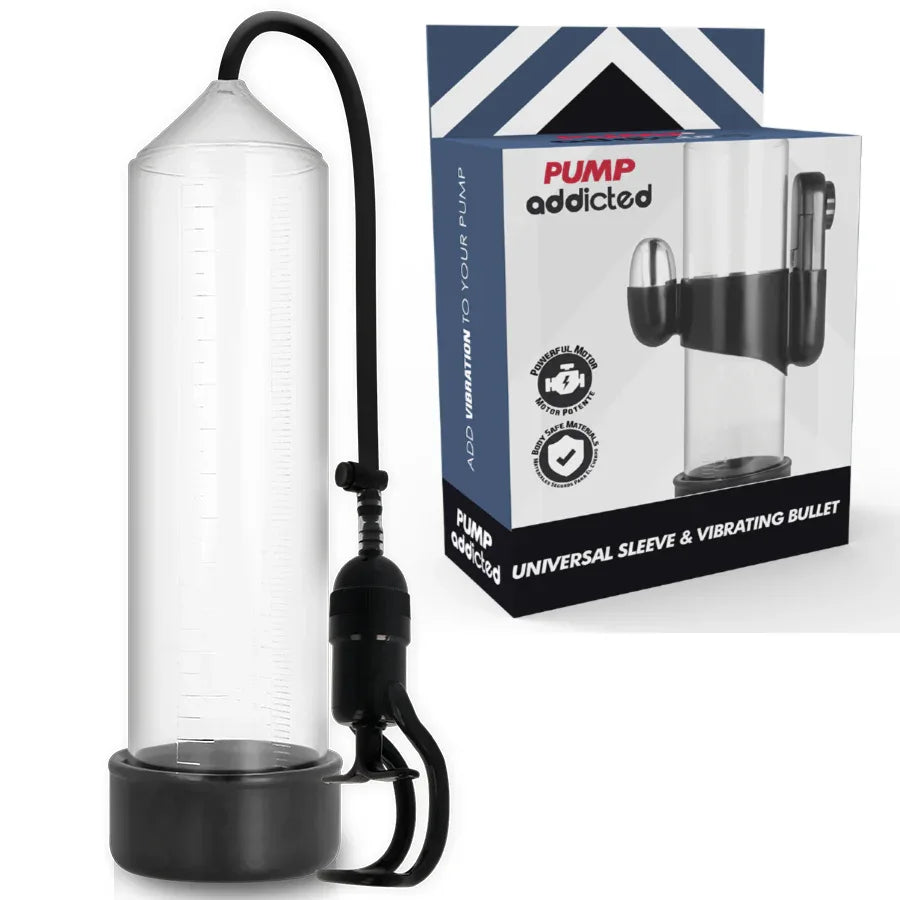PUMP ADDICTED - TRANSPARENTER VIBRATOR RX5 - Vanelion Paradise