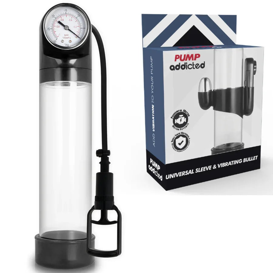 PUMP ADDICTED - TRANSPARENTER VIBRATOR RX9 - Vanelion Paradise