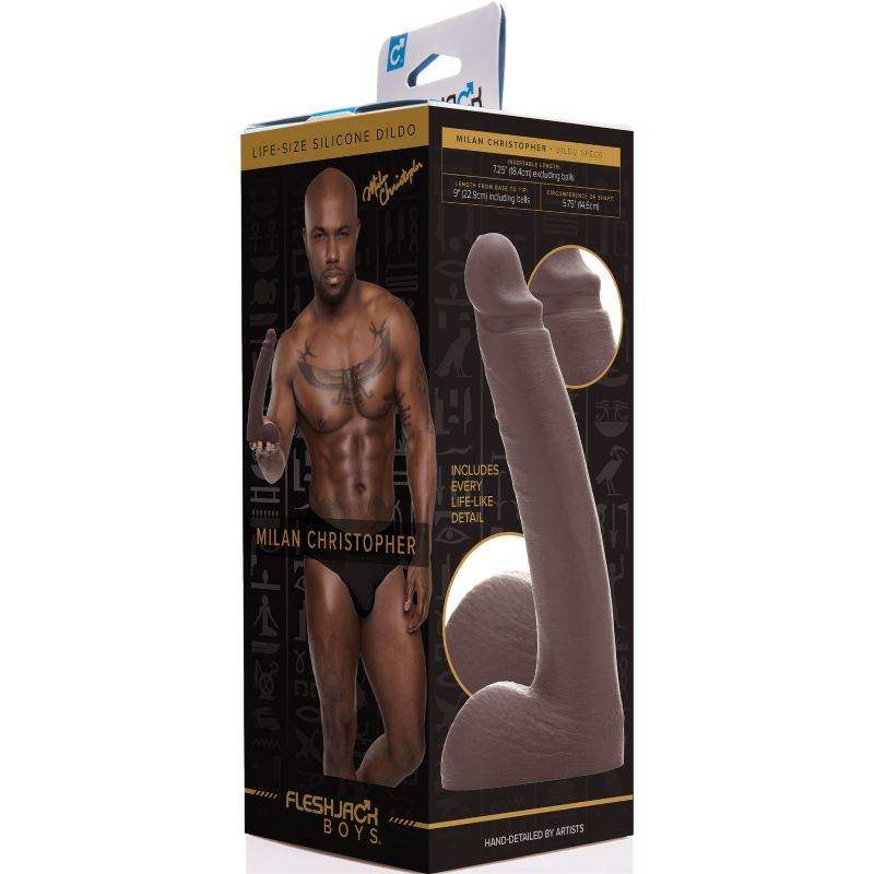 FLESHJACK - MILAN CHRISTOPHER DILDO 18,4 CM - Vanelion Paradise