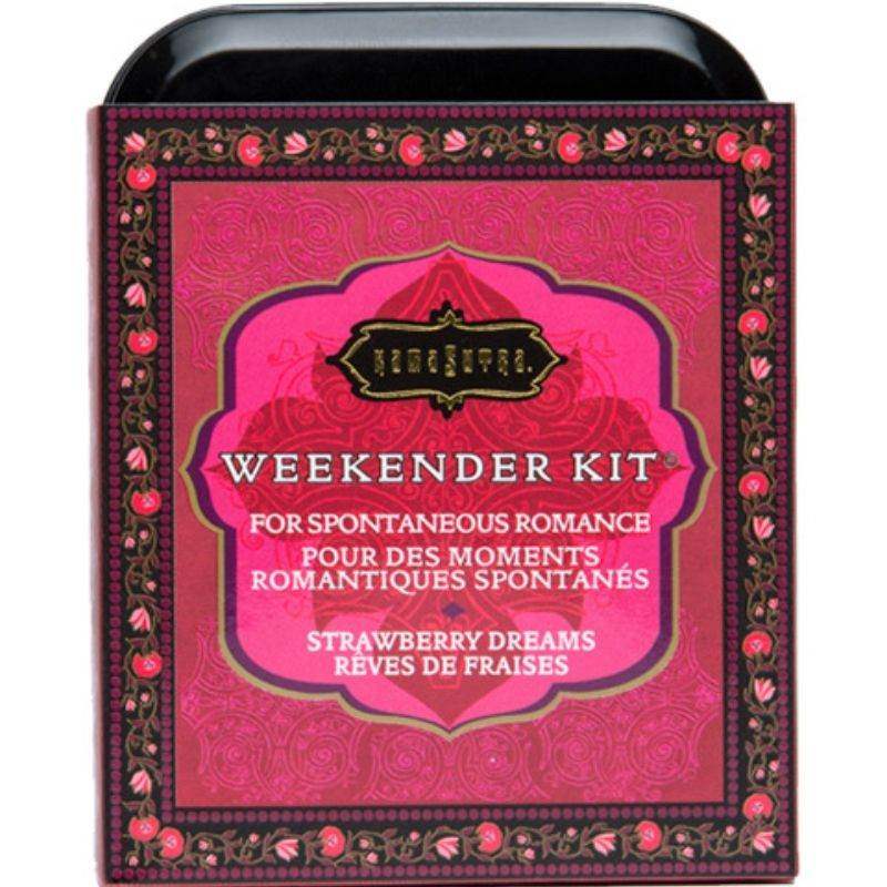KAMASUTRA - WEEKENDER DOSE KIT STRAWBERRY DREAMS STRAWBERRY - Vanelion Paradise