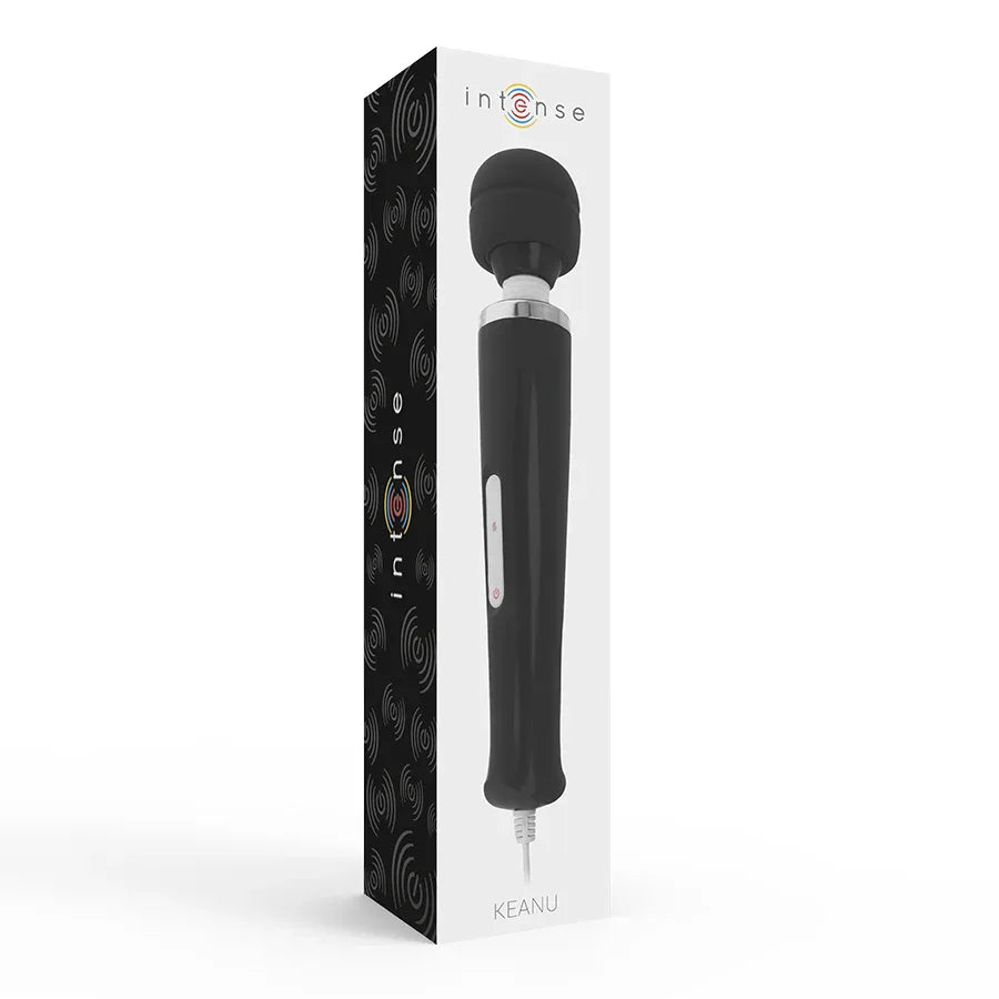 INTENSE - KEANU WAND SCHWARZES MASSAGER - Vanelion Paradise