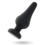 INTENSE - ANALPLUG PIPO M SCHWARZES SILIKON 11 CM - Vanelion Paradise