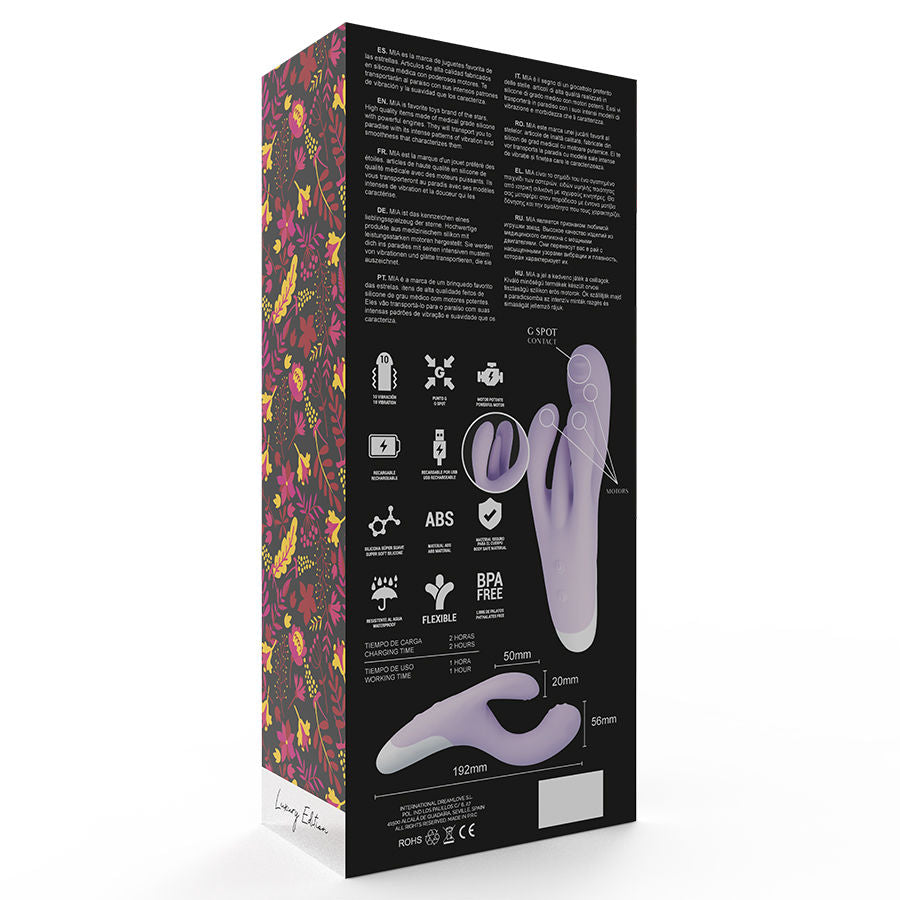 MIA - GUELL ORGASMIC VIBRATOR 3 MOTOREN