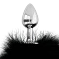 DARKNESS - EXTRA ANAL BUTTPLUG MIT SCHWANZ SCHWARZ 7 CM - Vanelion Paradise