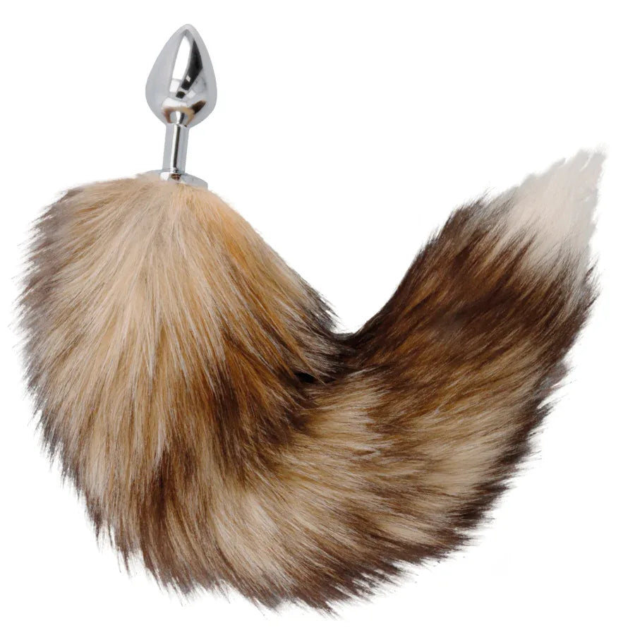 DARKNESS - TAIL BUTT PLUG SILVER - Vanelion Paradise