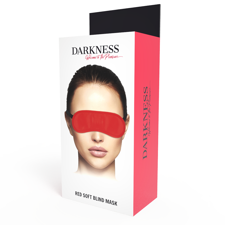 DARKNESS - GERADE ROTE MASKE