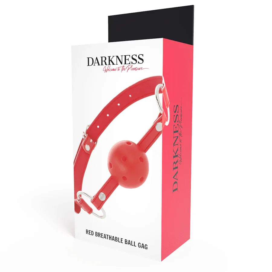 DARKNESS - ROTER, ATMUNGSAKTIVER KNEBEL - Vanelion Paradise