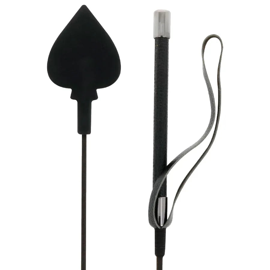 DARKNESS - SCHWARZE SILIKON-PEITSCHE 60 CM - Vanelion Paradise