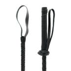 DARKNESS BDSM Peitsche Leder 60 cm – Reitgerte - Vanelion Paradise