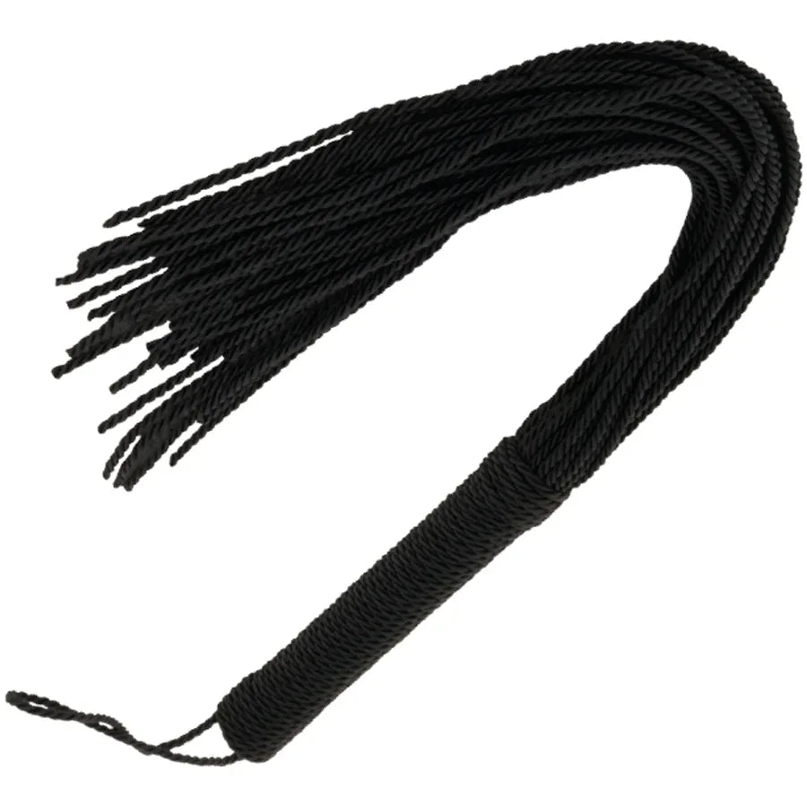 DARKNESS - SCHWARZE BONDAGE-PEITSCHE 50CM - Vanelion Paradise