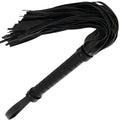 DARKNESS - SCHWARZE BONDAGE-PEITSCHE 42CM AUS LEDER - Vanelion Paradise
