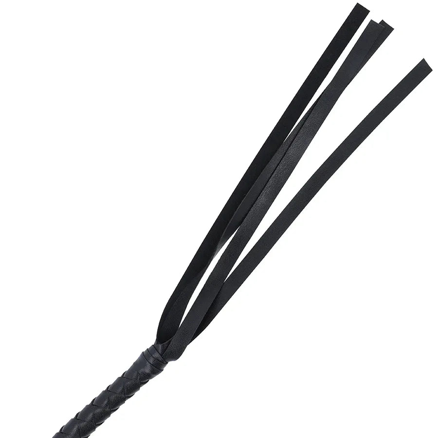 DARKNESS - SCHWARZE BONDAGE-PEITSCHE 210CM - Vanelion Paradise