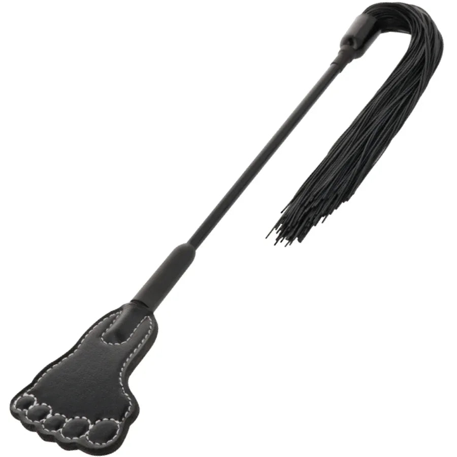 DARKNESS - FETISCH-CROP UND SCHWARZE PEITSCHE - Vanelion Paradise